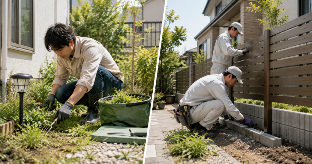 庭の防犯対策はDIYと業者依頼のどちらがおすすめ？