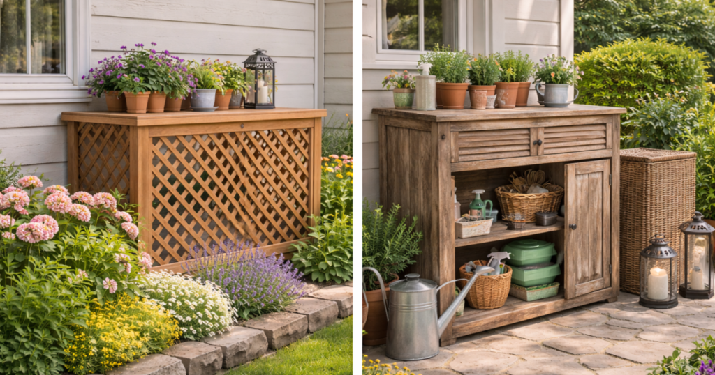 室外機・雑多感は“カバー＆置き型”で美観整える