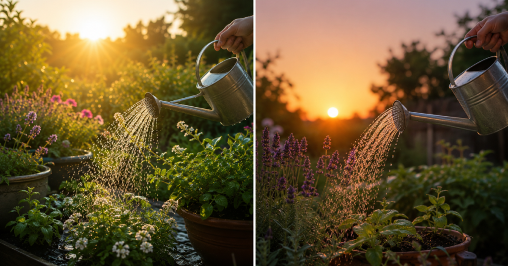 夏の水やりは朝と夕方どちらが正解?