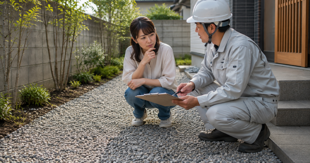 こんな人は砂利敷きを業者へ相談するのがおすすめ