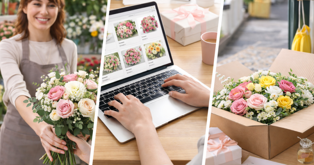 買い方ガイド：花屋／通販／サブスク