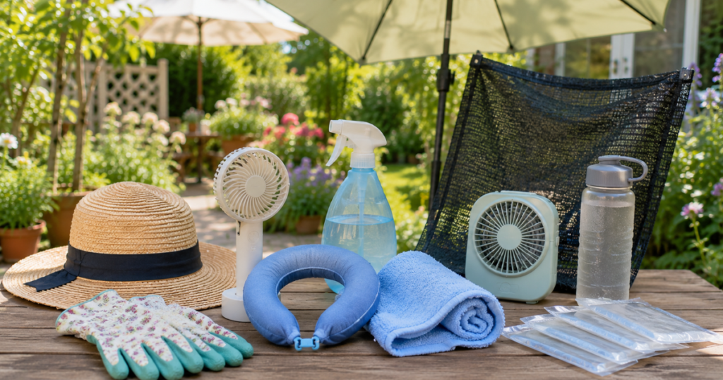 夏のガーデニングにおすすめの暑さ対策グッズ比較