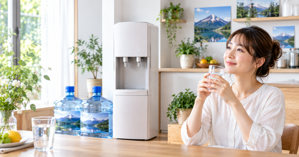 天然水やデザイン性を重視するなら「フレシャス」という選択肢も