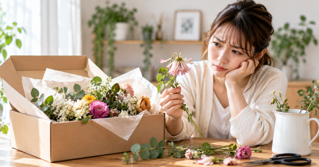 知らないと後悔？花のサブスクでよくある失敗7選