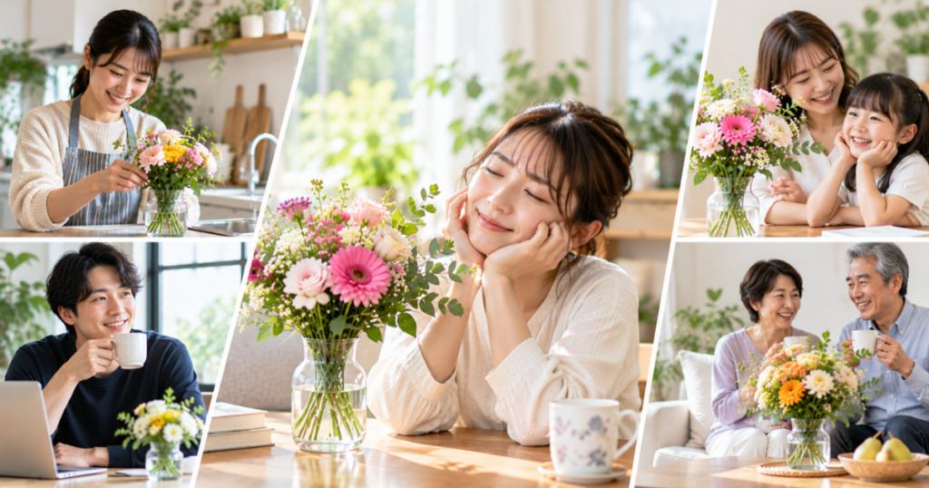 花のサブスクはこんな人におすすめ