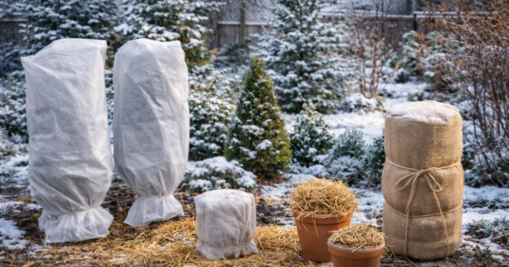 植物の防寒対策