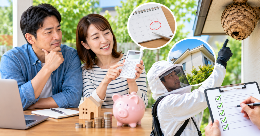 蜂の巣駆除料金をできるだけ安くする方法