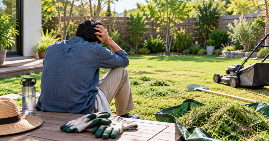 「一年中緑にしたい。でも芝生の管理が大変…」という方へ