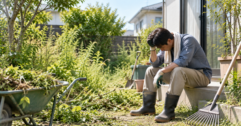 「庭の管理がもう大変…」という方へ