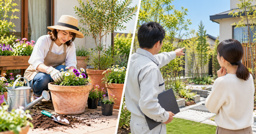 プランター・植木鉢はDIYと業者依頼のどちらがおすすめ？