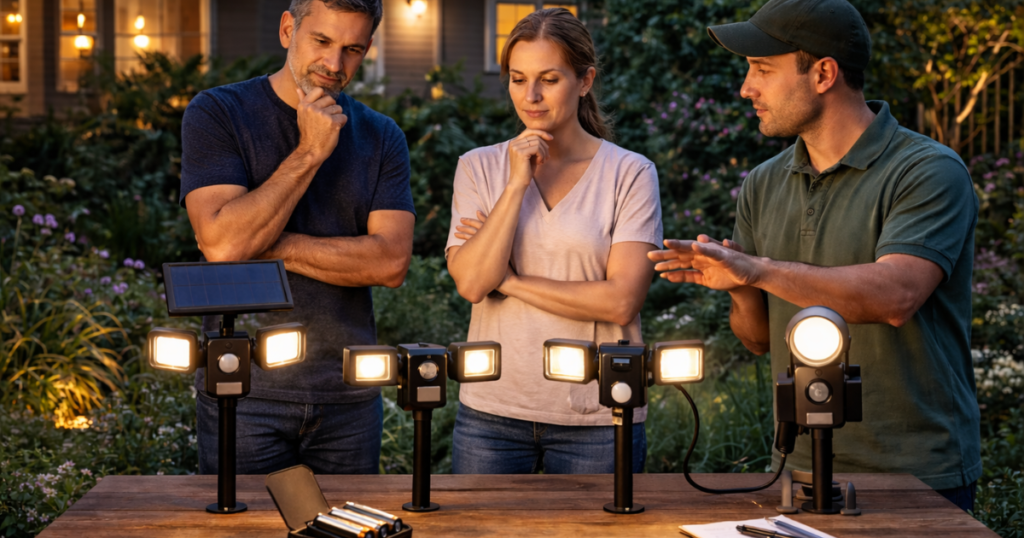 失敗しないセンサーライトの選び方