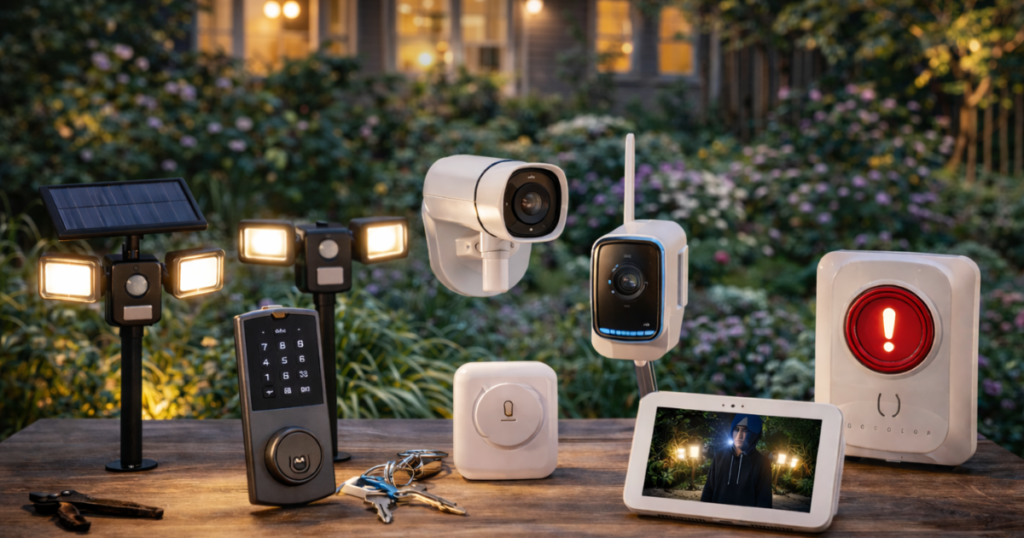 他の防犯グッズと組み合わせる（多層防犯のすすめ）