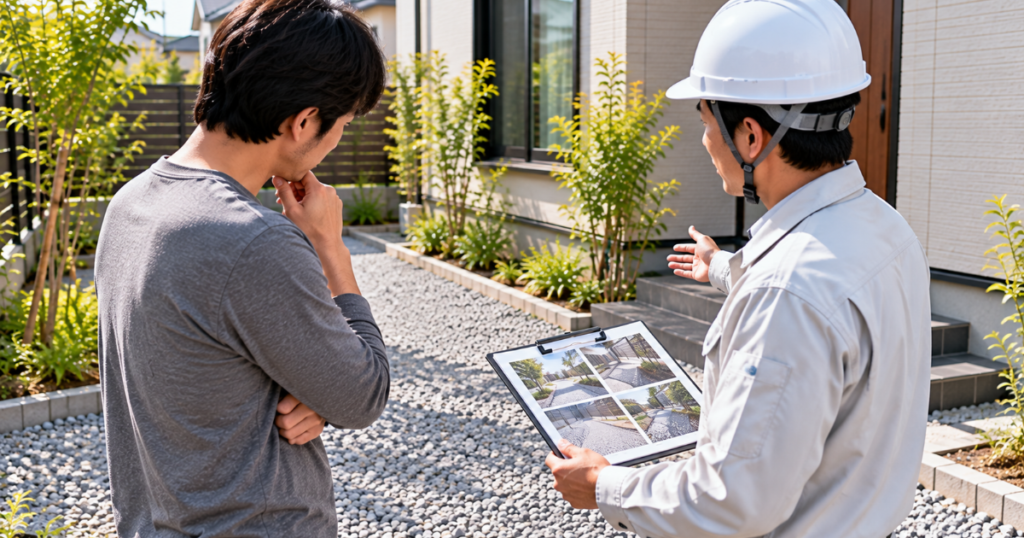 こんな人は防犯砂利DIYより業者相談がおすすめ
