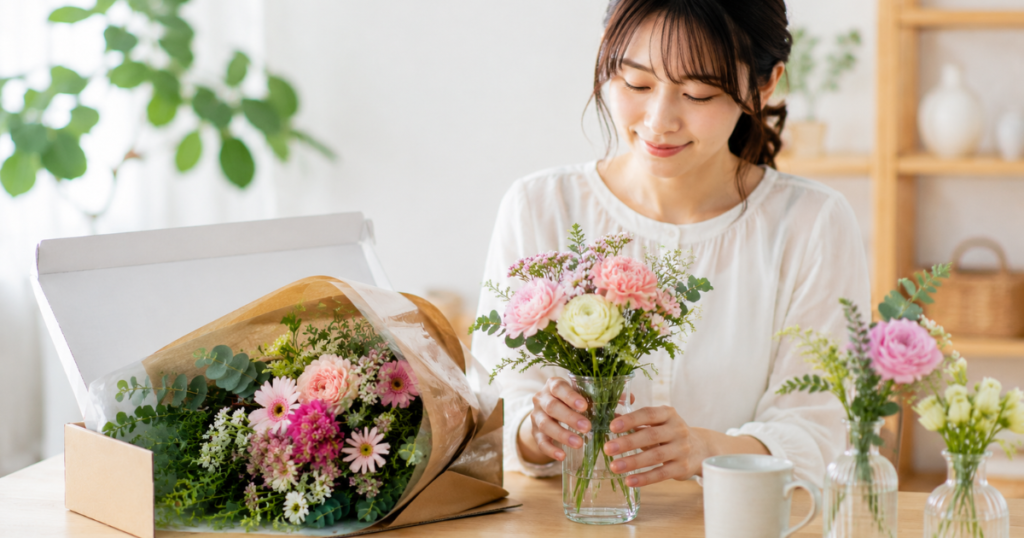 初めて花のサブスクを利用するならタスハナがおすすめな理由