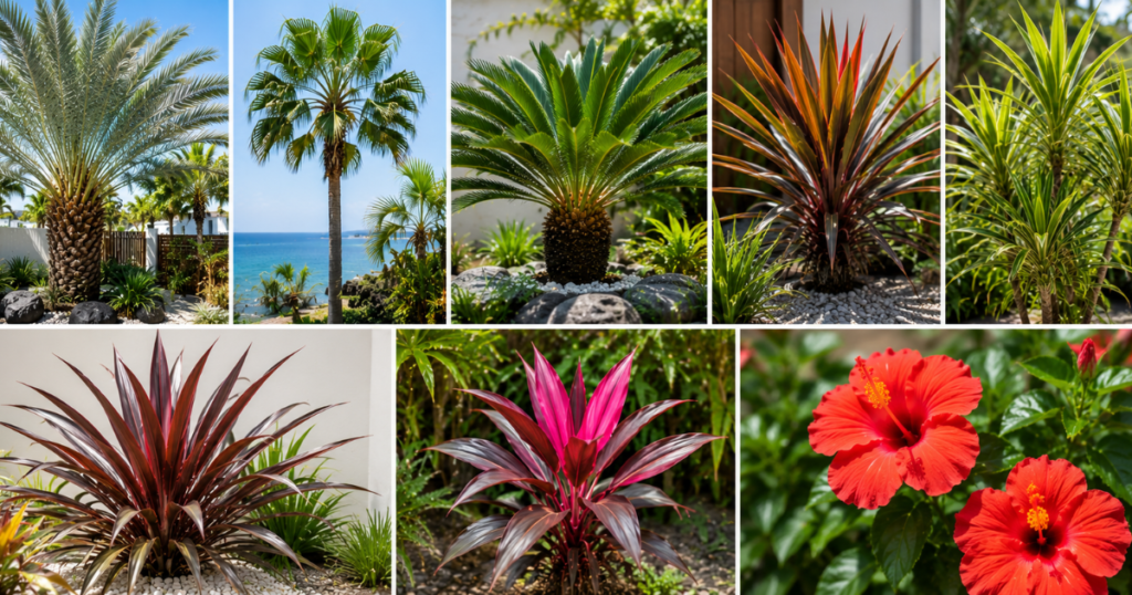 南国リゾート風の庭におすすめの植物7選