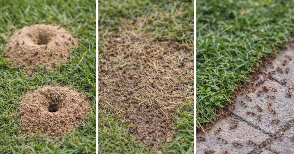 芝生にアリの巣ができたら放置NG？まず知っておきたい影響