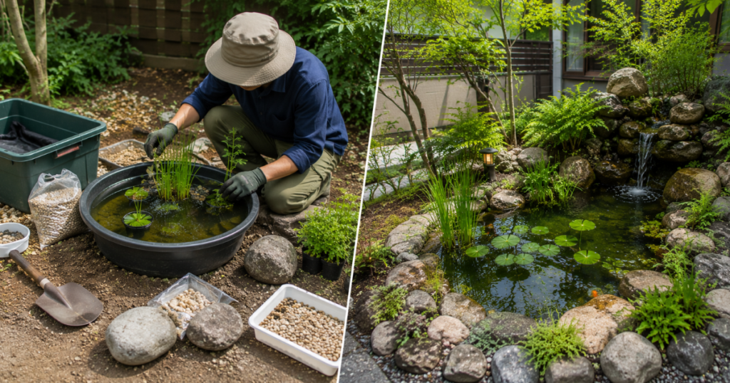 ビオトープ作りはDIYと業者依頼のどちらがおすすめ？