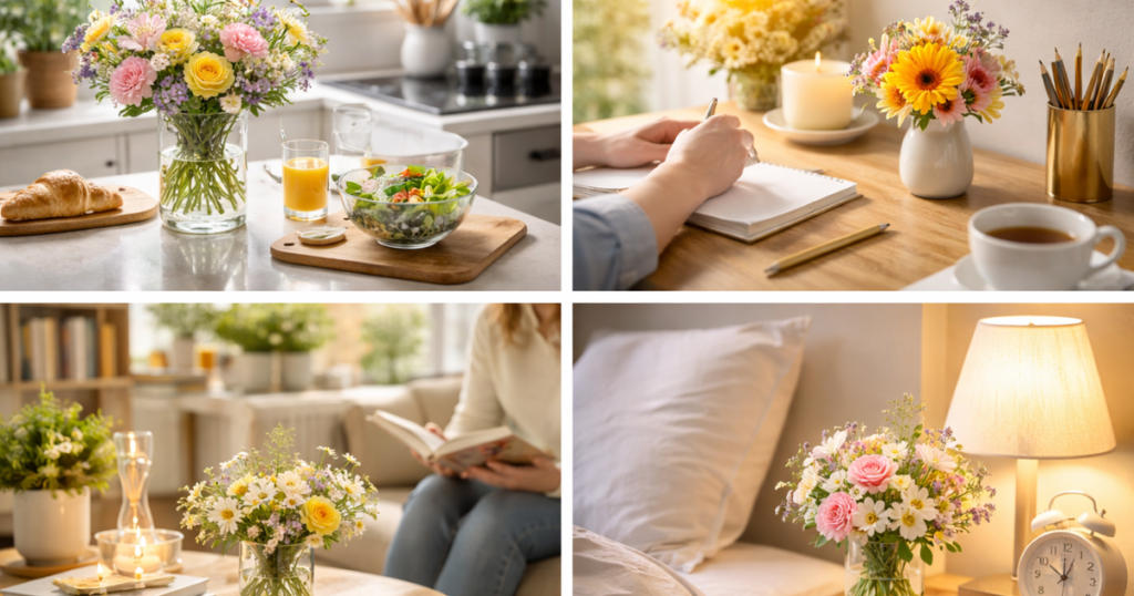 日常に花を取り入れる具体的な方法