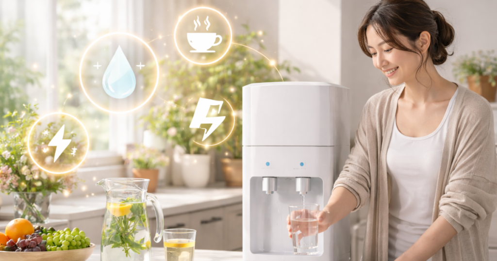 ウォーターサーバーが選ばれる本当の理由