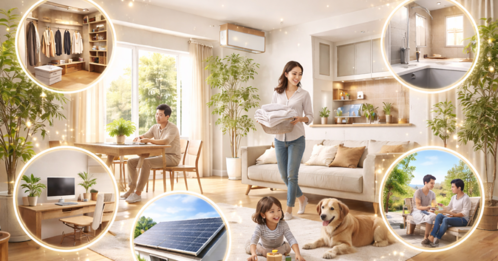 暮らしの快適性が向上する理由