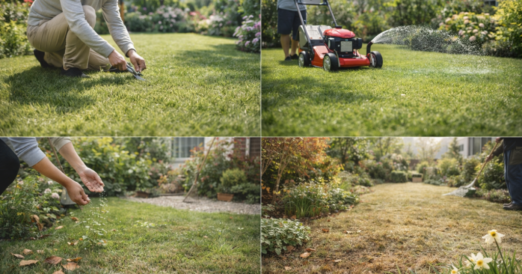 芝生管理の年間スケジュール【日本芝】