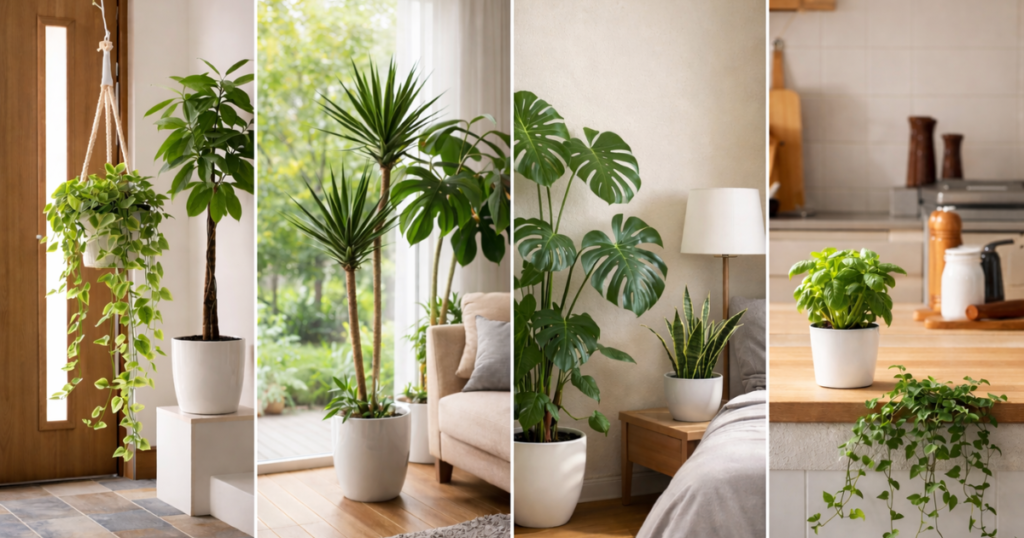 【部屋別】観葉植物の最適な置き場所とおすすめ種類