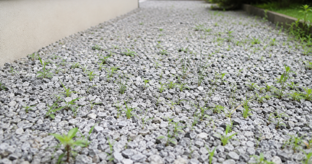 防草シートなしで砂利敷きは本当に大丈夫？