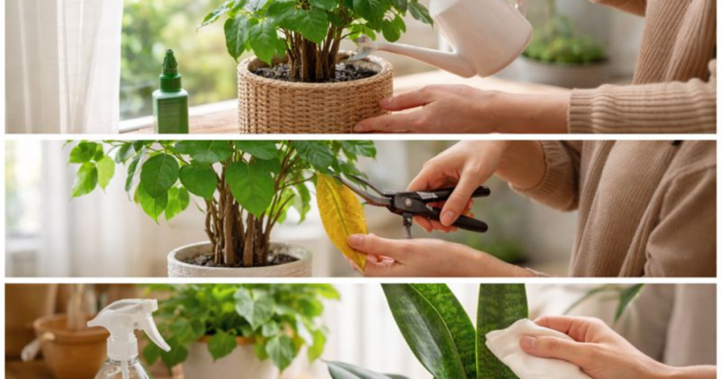 風水効果を下げないための正しい育て方