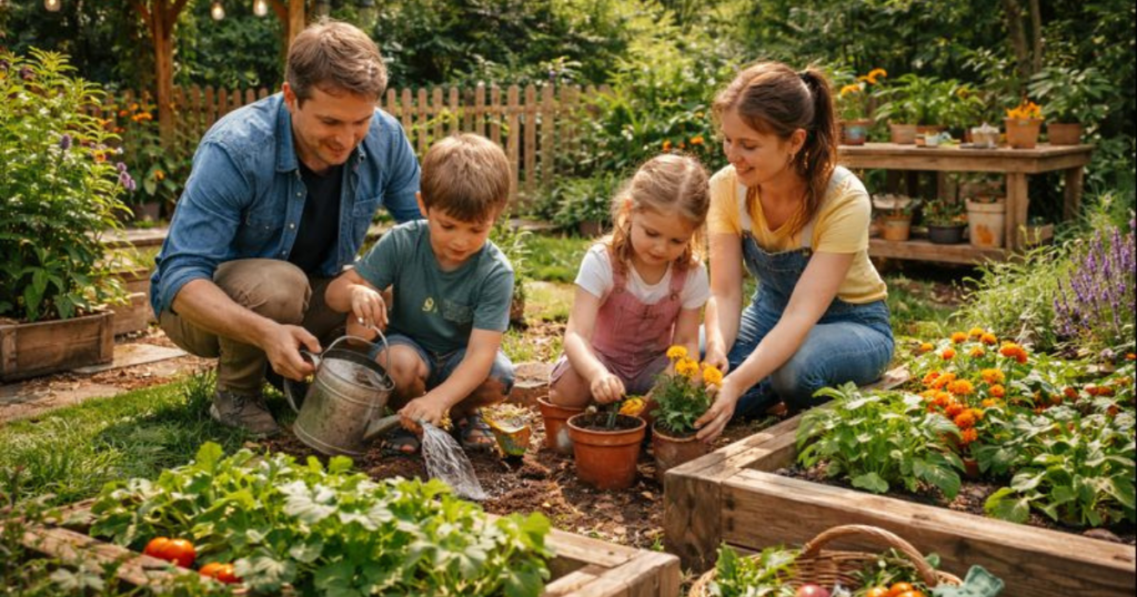 家族で楽しむ庭づくりのコツ
