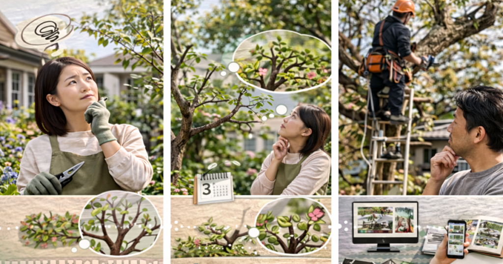 なぜ剪定はこんなに迷いやすいのか?【失敗構造の整理】