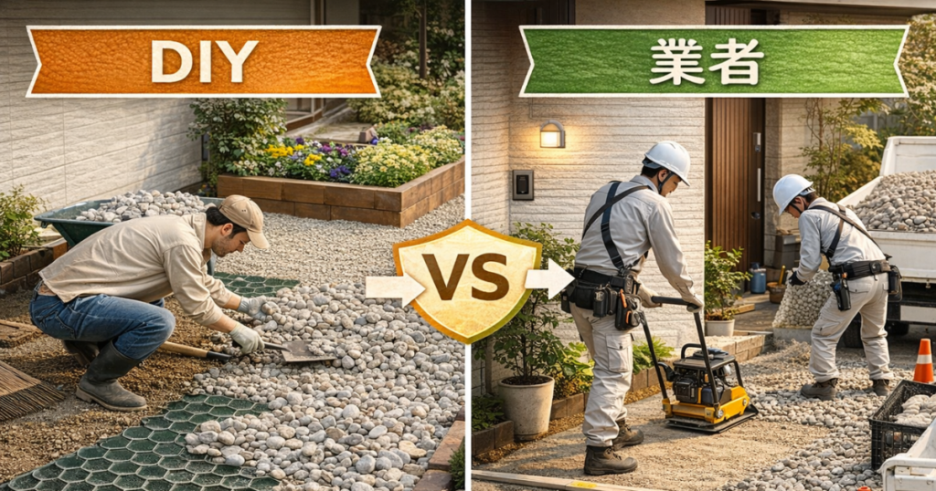 DIYと業者、どっちが向いている？【判断基準】