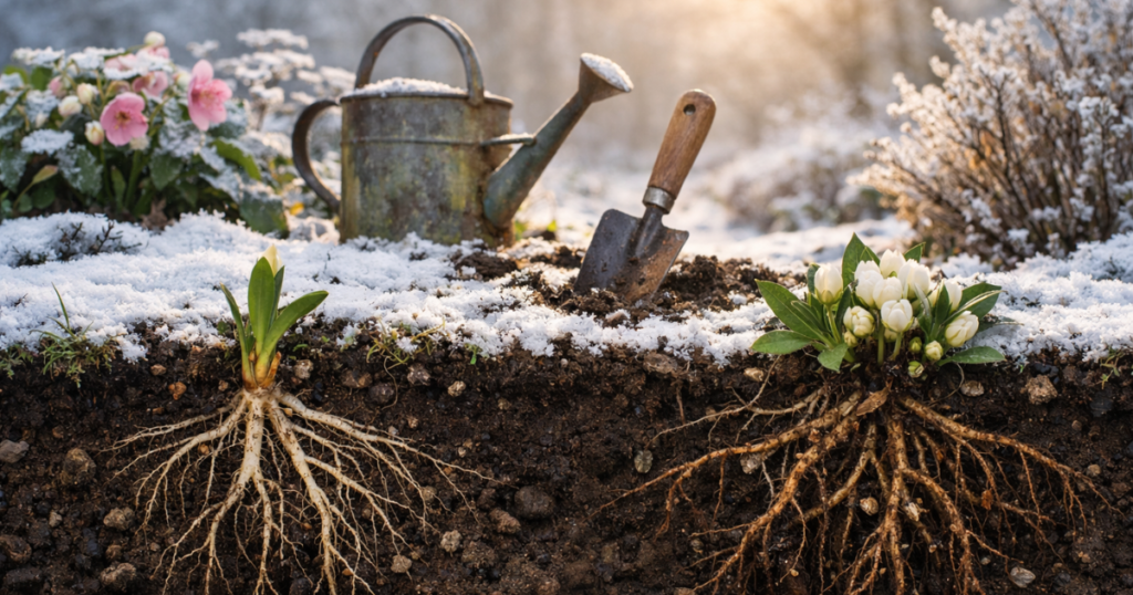 冬の肥料の役割|春の成長は“冬の根づくり”で決まる