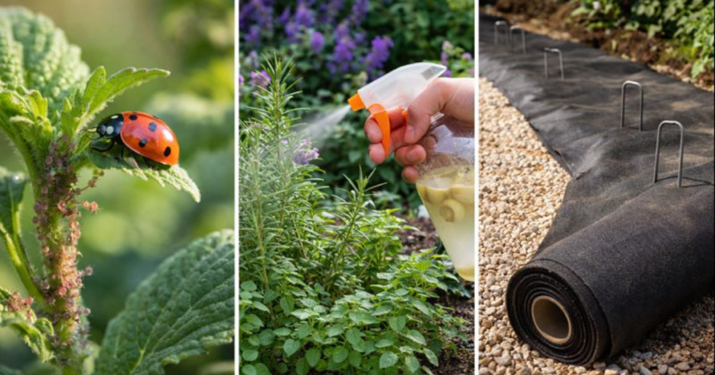 害虫・雑草対策：「駆除」より「発生させない」