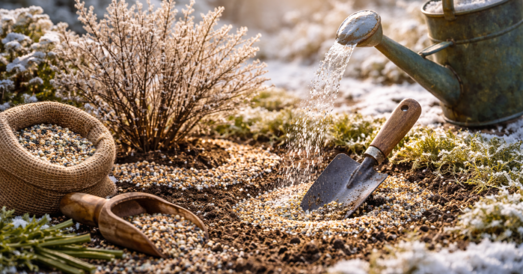 冬の肥料はいつ・どうやる?