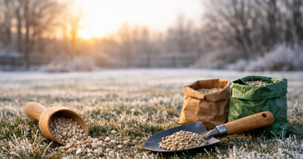 冬の芝生に肥料は必要？