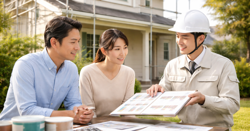 外壁塗装は業者選びで9割決まる