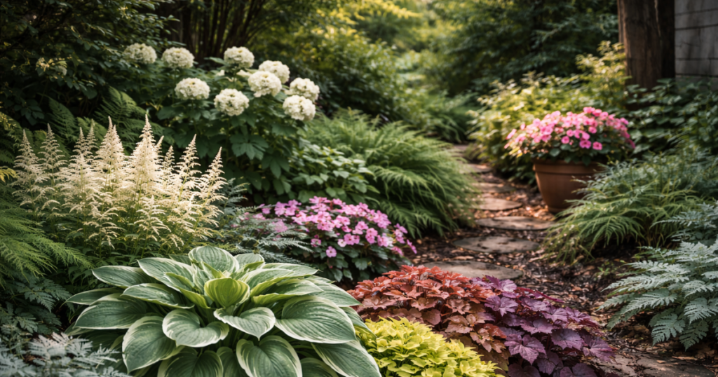 日陰でも映えるおすすめ植物