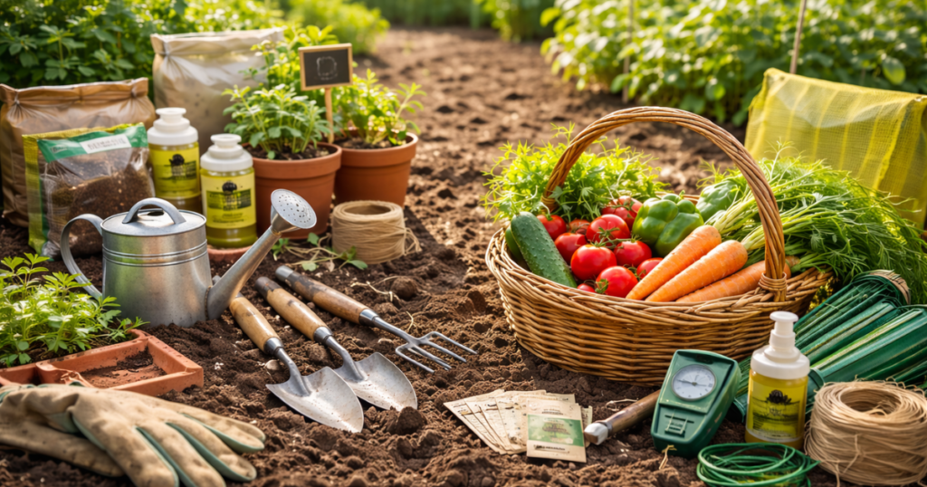 家庭菜園に最低限必要な道具10選