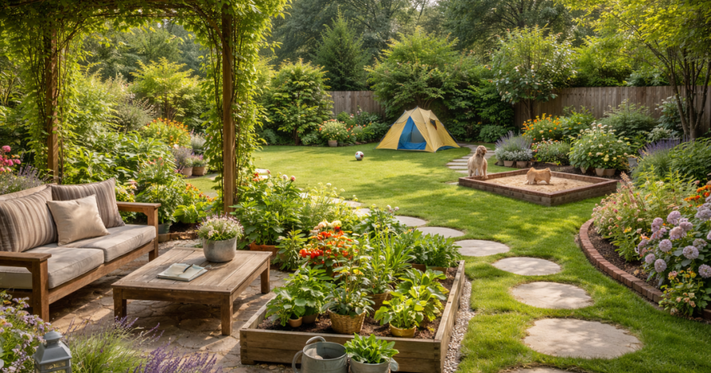 庭のレイアウト変更アイデア