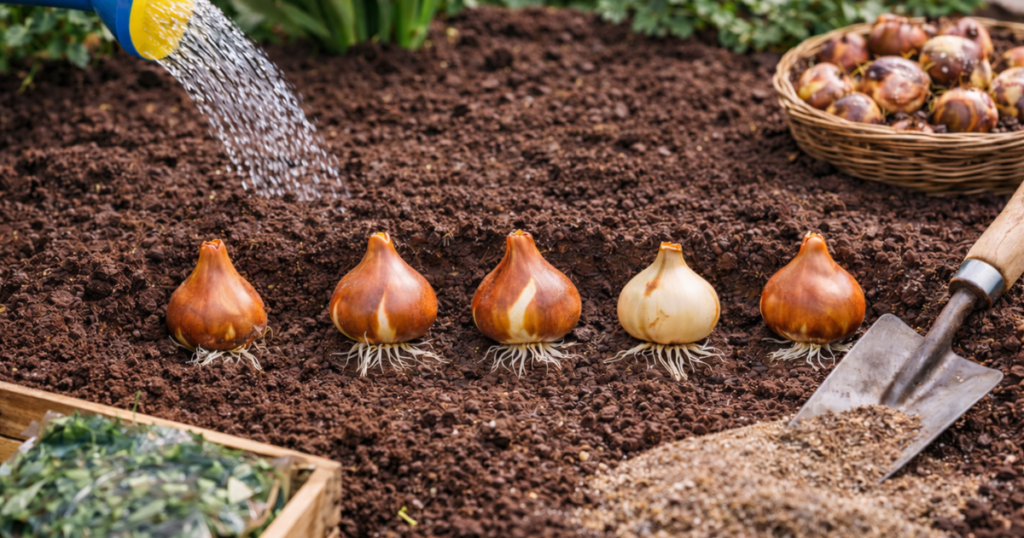 球根植え付けの基本