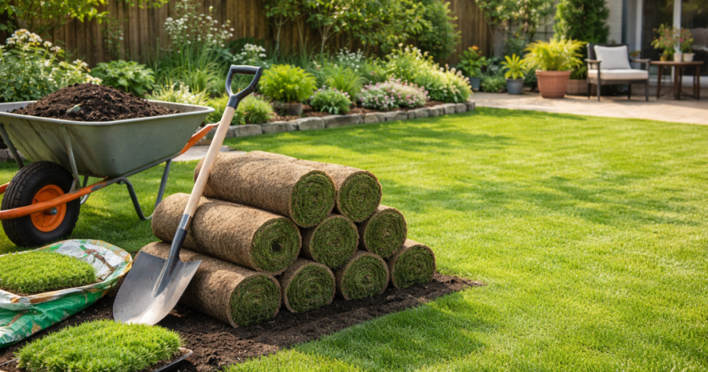 芝生外構の費用相場