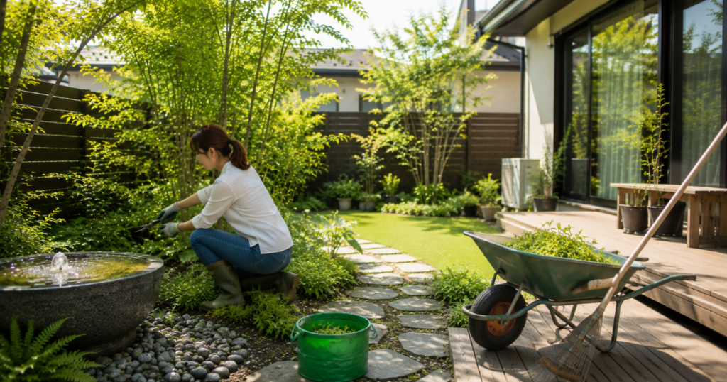 涼しい庭を維持するメンテナンス方法
