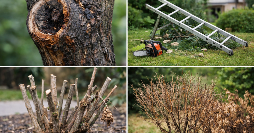 剪定を自分でやると失敗しやすい理由