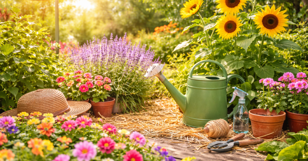 夏のガーデニング：暑さ対策が9割