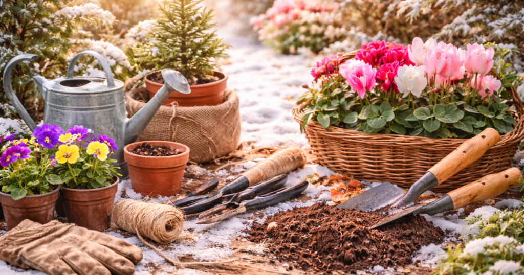 冬のガーデニング：休眠期のメンテナンス