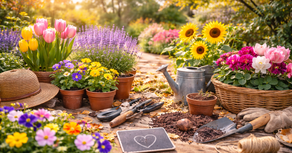 季節ガーデニングを成功させる3つのコツ