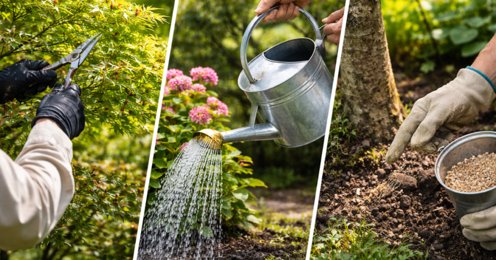 庭木手入れの基本作業