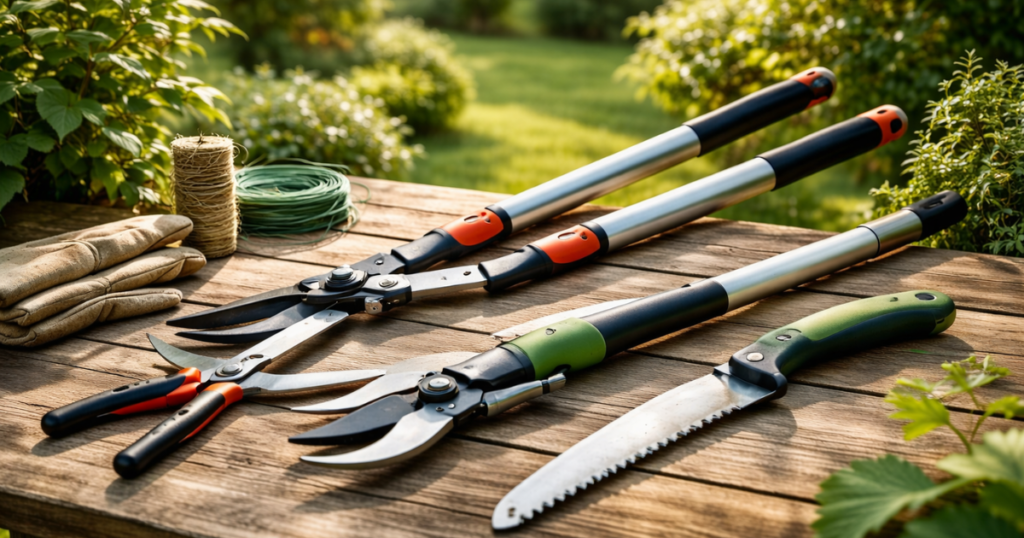 剪定に必要な基本道具