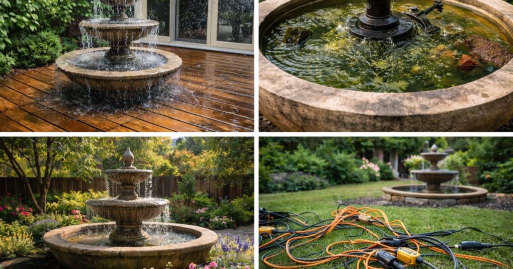 噴水ガーデニングでよくある失敗