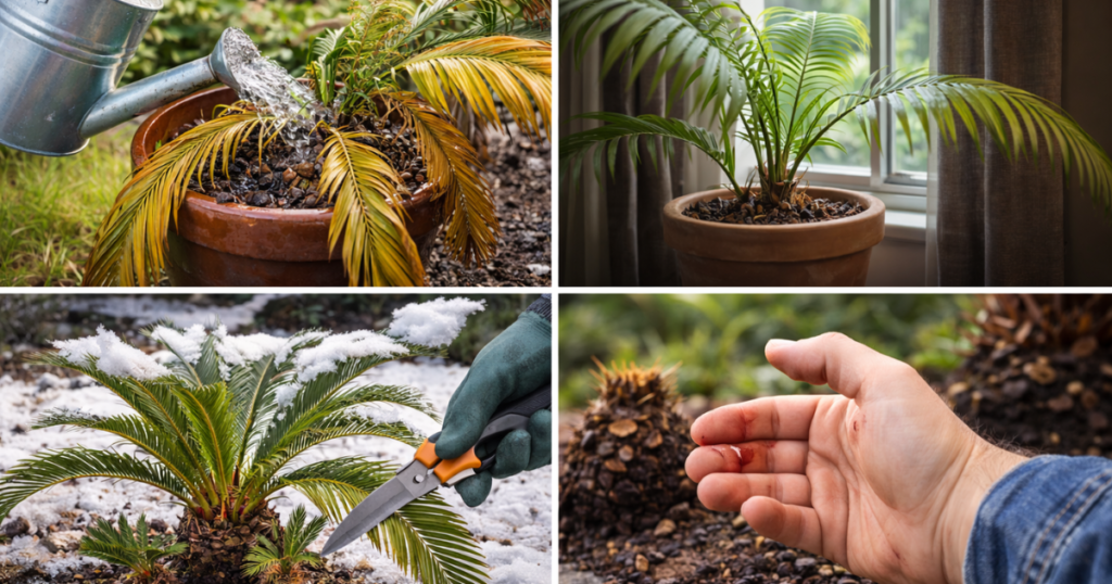 ソテツ栽培でよくある失敗